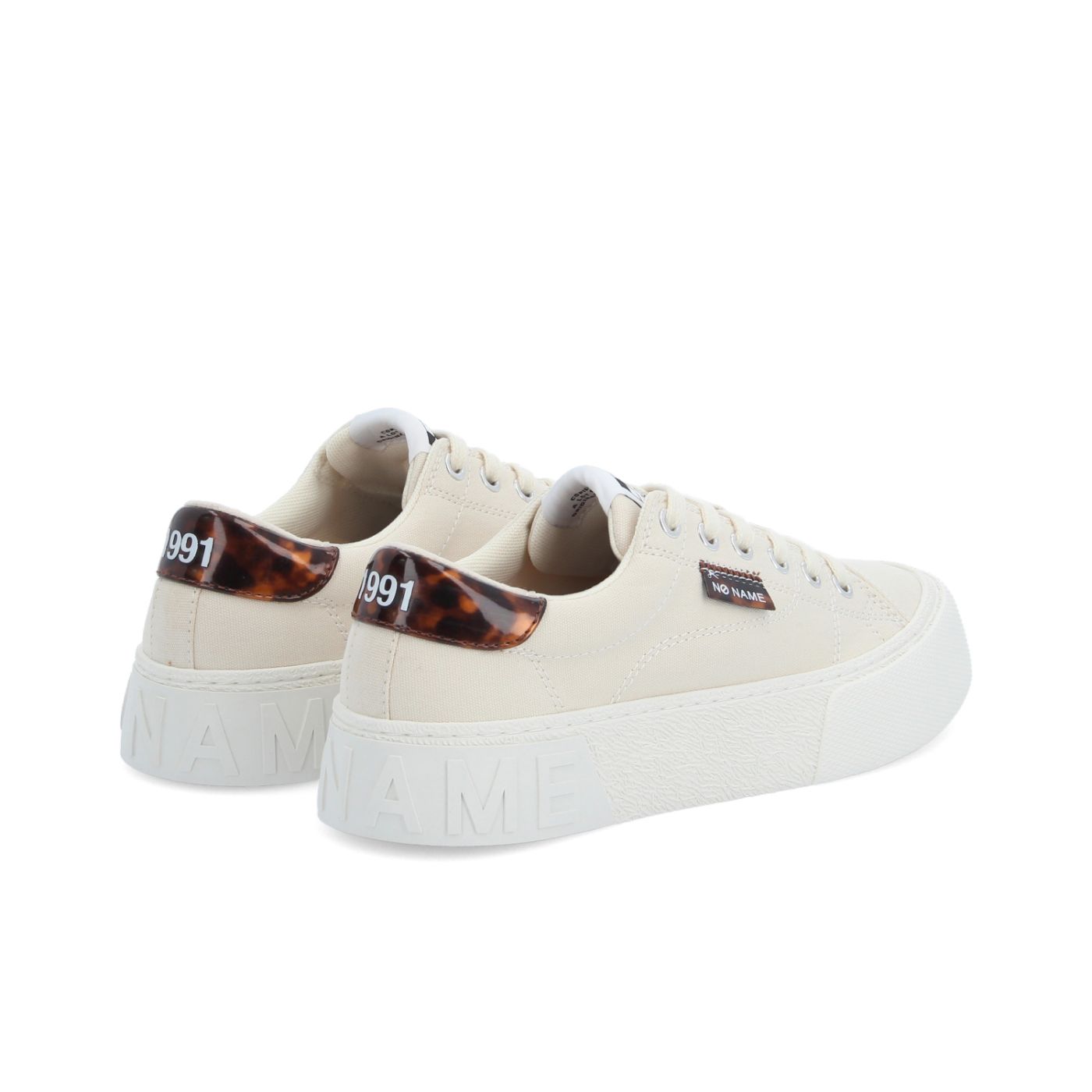 RESET SNEAKER W - CANVAS/ECAILLE - BEIGE/AMBRE